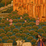 embroidery wallpaper 1