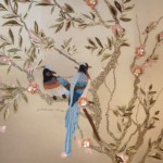 Embroider wallpaper 5